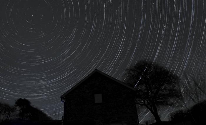 We love our dark skies at our Cambrian Cottages eco retreat in Carmarthenshire